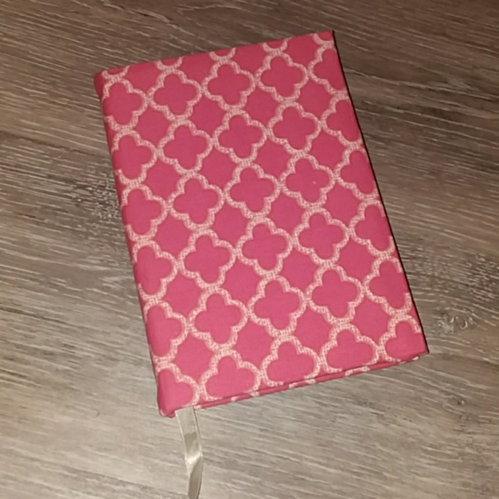 Pink Journal Hand Covered LIKE NEW, Notebook
